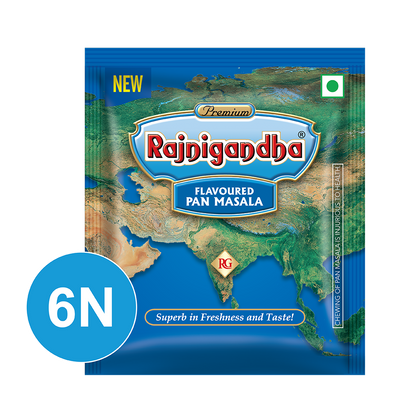 Rajnigandha Pan Masala || Pack of 6 || 17 Grams Each