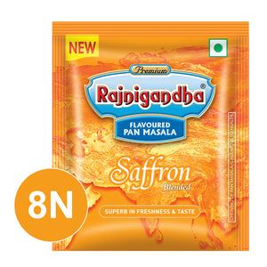 Rajnigandha Saffron Pan Masala || Pack of 8N || 13 Grams Each