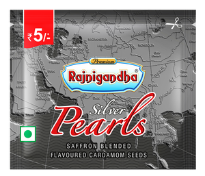 Rajnigandha Silver Pearls || Zipper Pack || Pack of 18 || 0.6 Grams Each